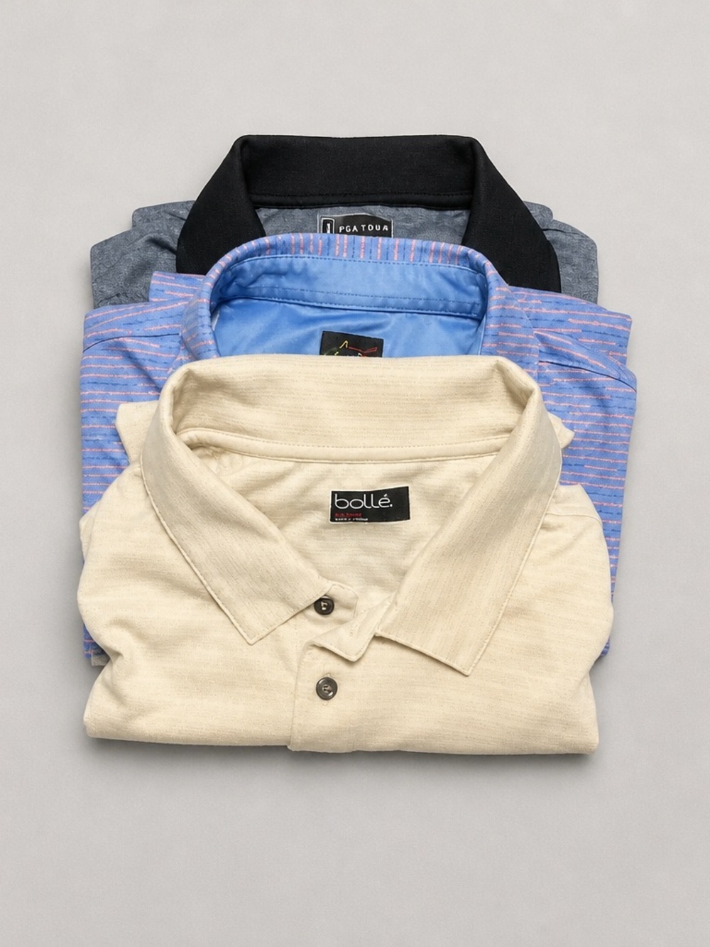 Lot of Three Golf Polo Shirts XL